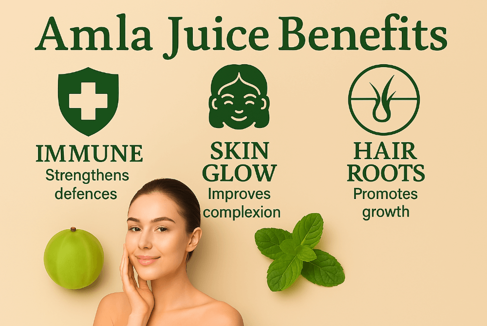 Amla’s healing properties support skin, scalp, and immune health.