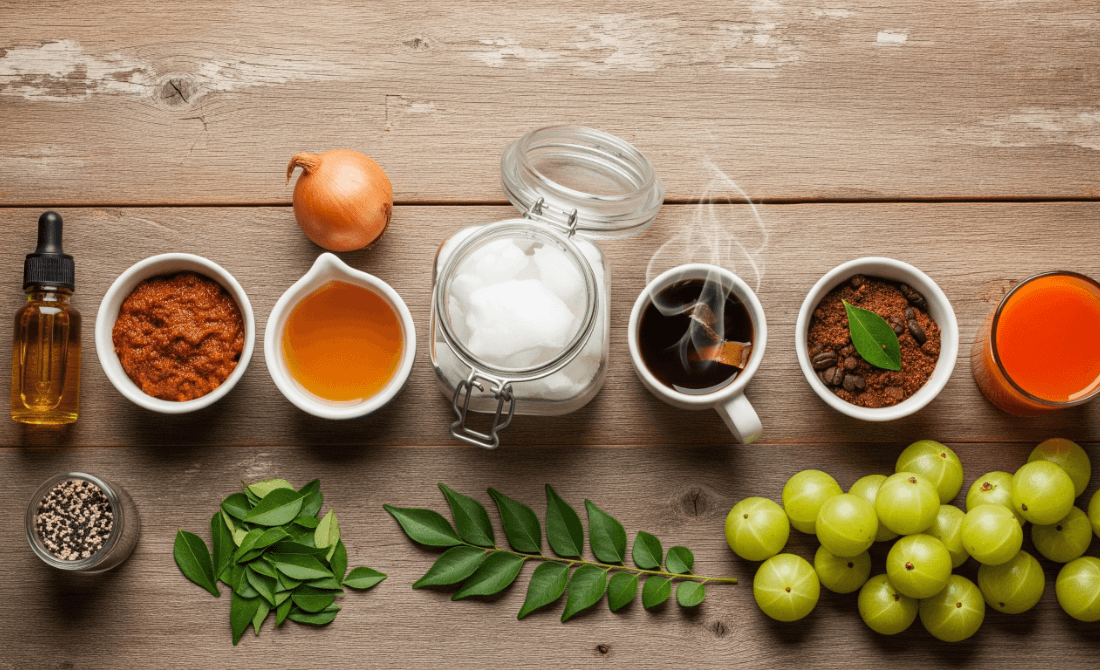 natural remedies for white hair