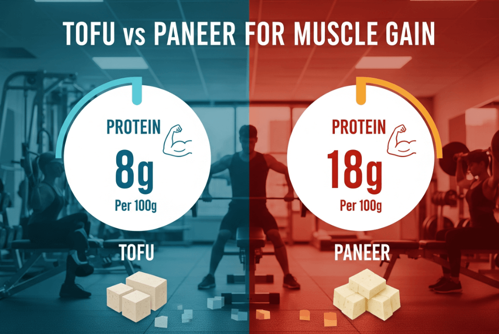 Tofu vs Paneer protein
