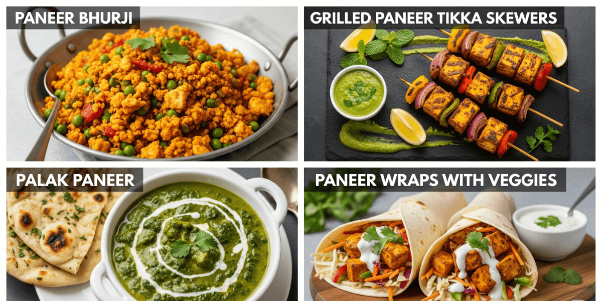 Paneer Healthy Recipes