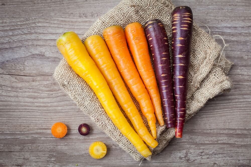 melanin rich food - Carrots