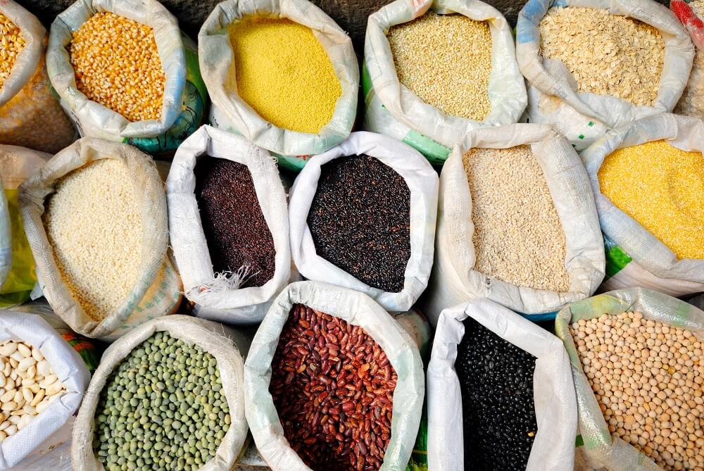 legumes and grains