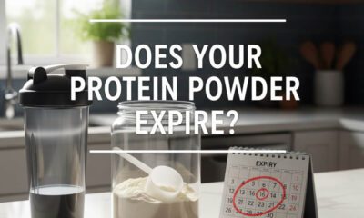 Protein powder in expire