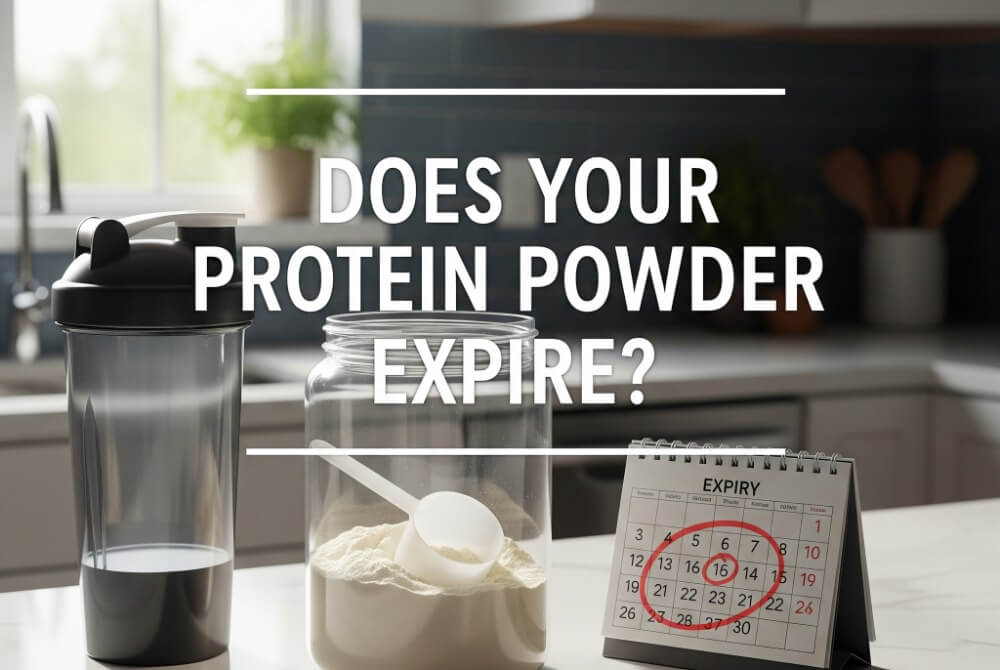 Protein powder in expire